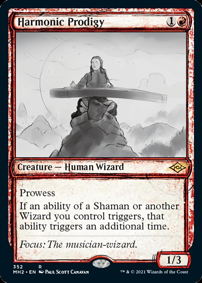 Harmonic Prodigy (Sketch) [Modern Horizons 2]