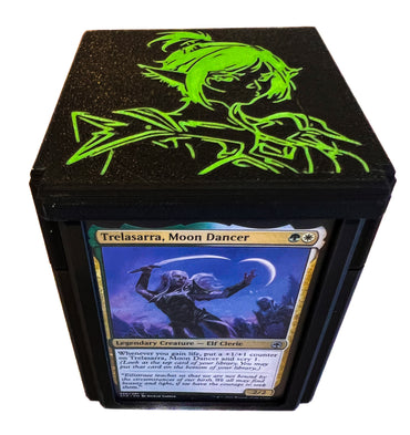 Commander Deck Box - Elf (Neon Series)