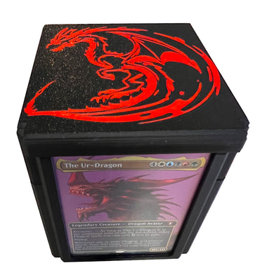 Commander Deck Box - Dragon (Neon Series)