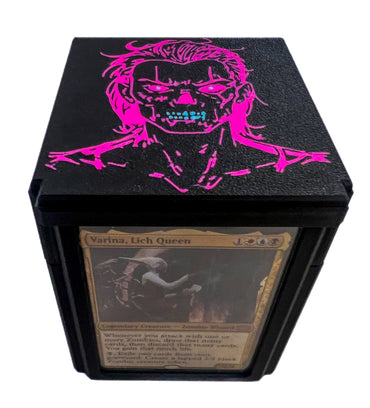 Commander Deck Box - Zombie (Neon Series)