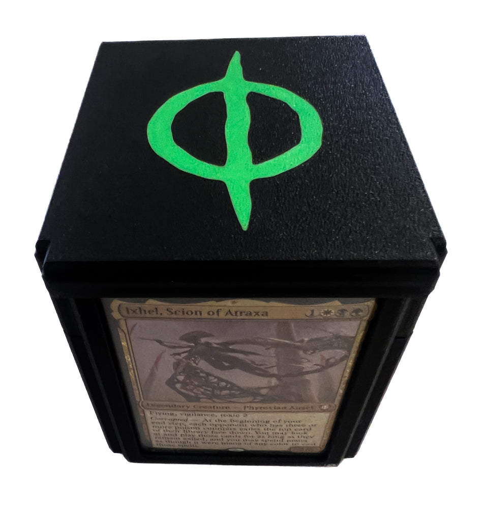 Commander Deck Box - Poison (Neon Series)