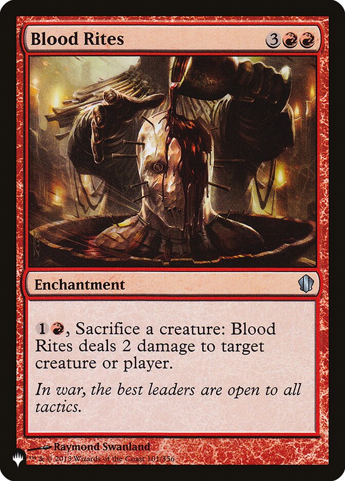 Blood Rites [The List]