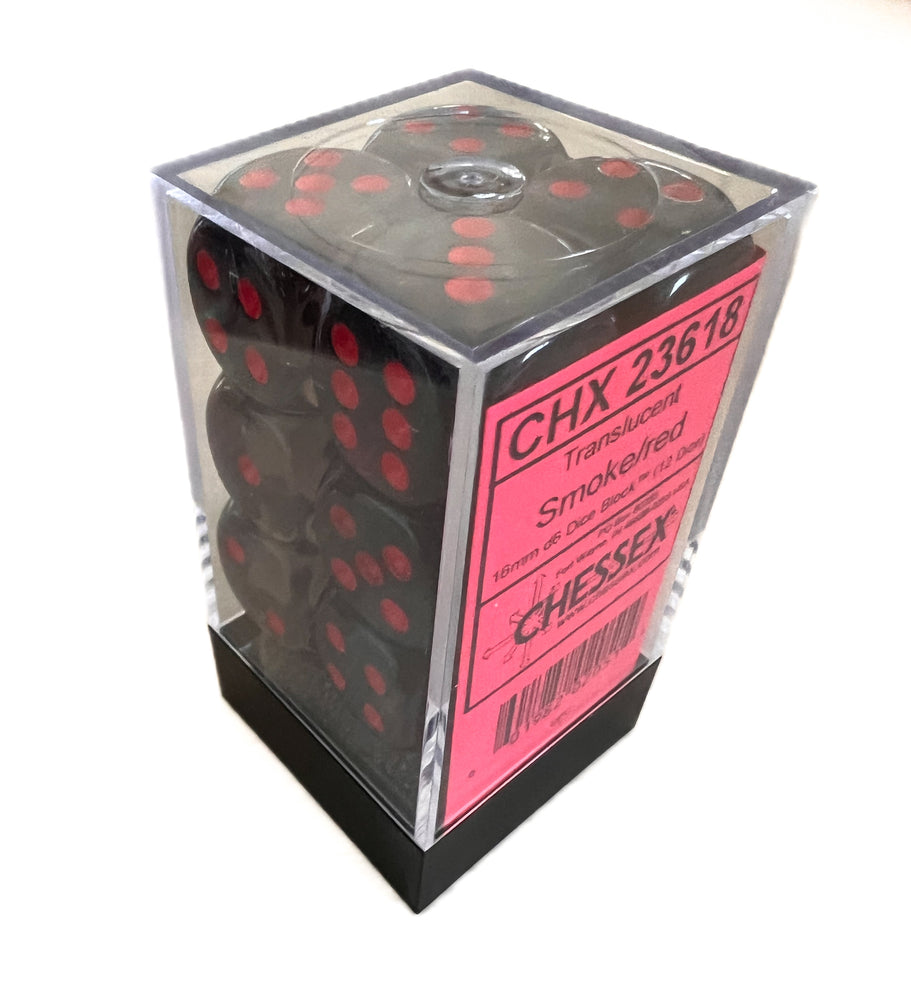 Dice Blocks - 16mm (Set of 12 Dice)