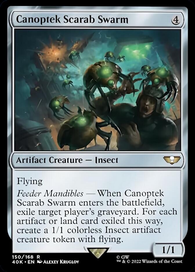 Canoptek Scarab Swarm (Surge Foil) [Universes Beyond: Warhammer 40,000]