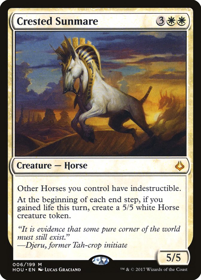 Crested Sunmare [Hour of Devastation]