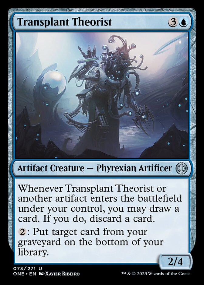 Transplant Theorist [Phyrexia: All Will Be One]