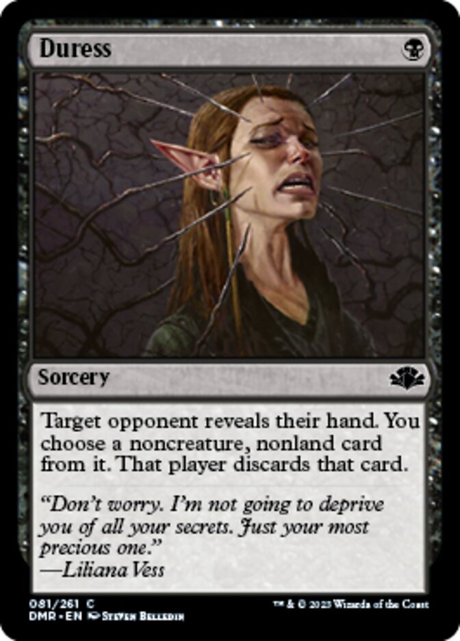 Duress [Dominaria Remastered]