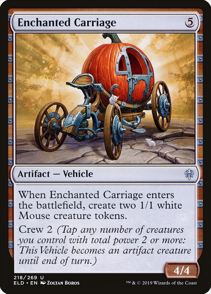 Enchanted Carriage [Throne of Eldraine]