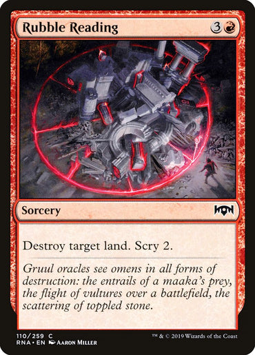 Rubble Reading [Ravnica Allegiance]