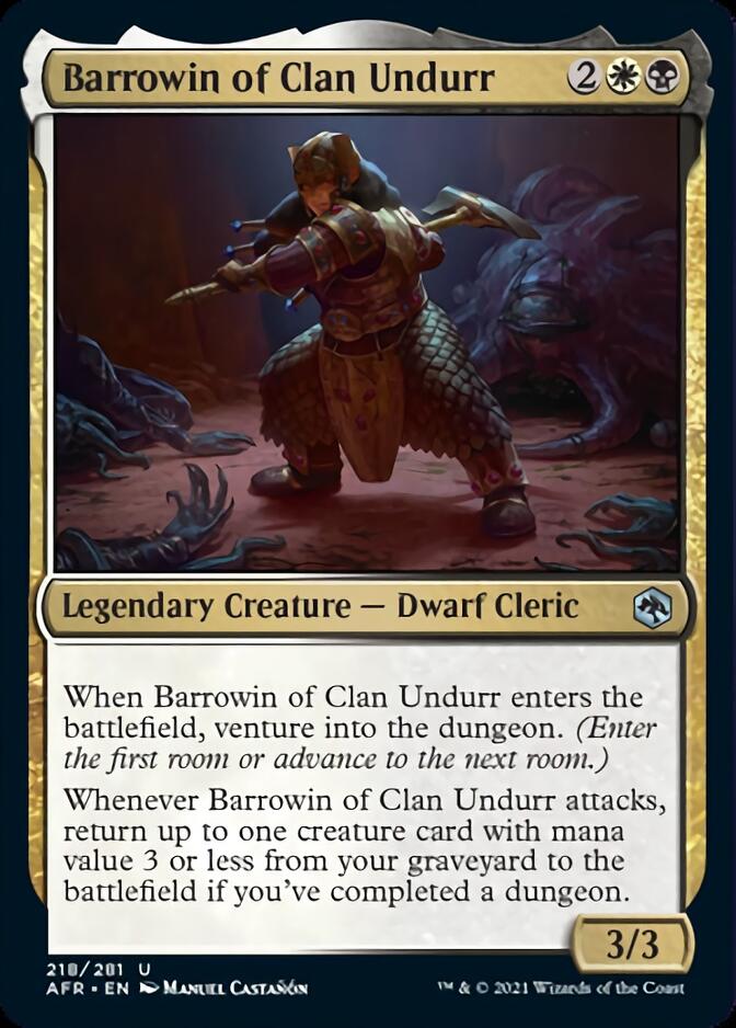 Barrowin of Clan Undurr [Dungeons & Dragons: Adventures in the Forgotten Realms]