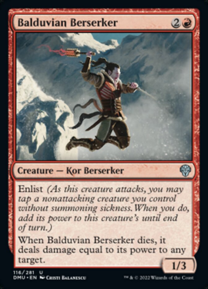 Balduvian Berserker [Dominaria United]