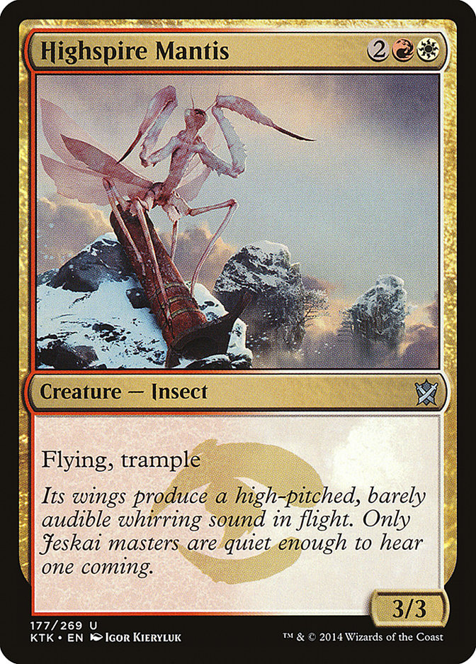 Highspire Mantis [Khans of Tarkir]