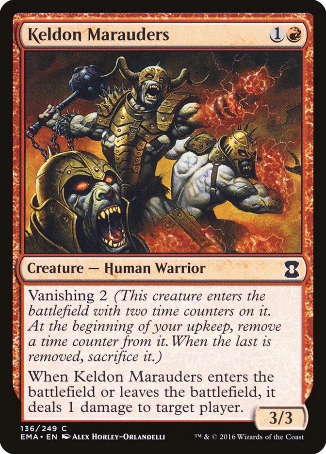 Keldon Marauders [Eternal Masters]