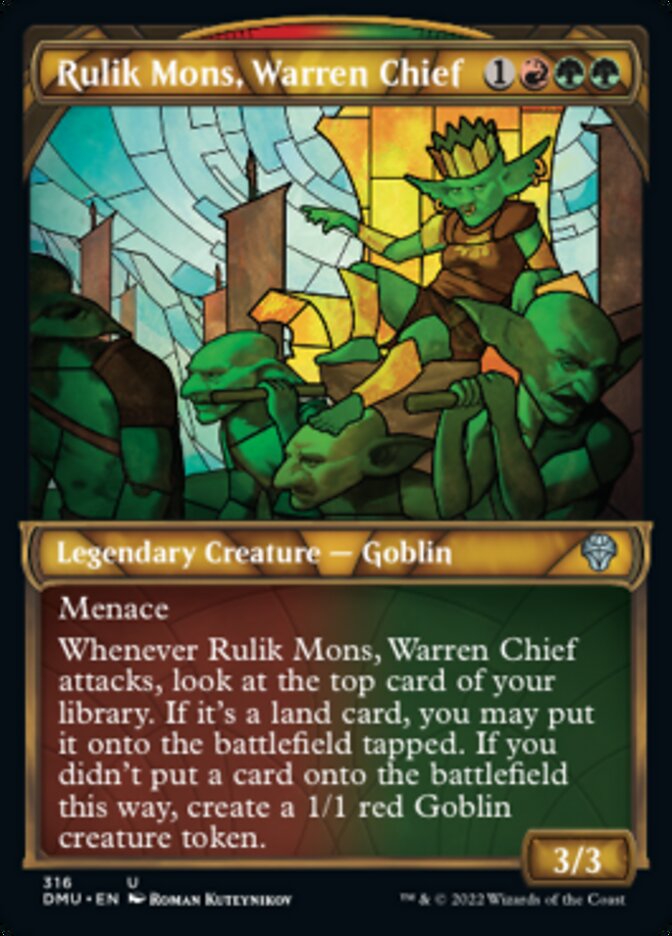 Rulik Mons, Warren Chief (Showcase) [Dominaria United]