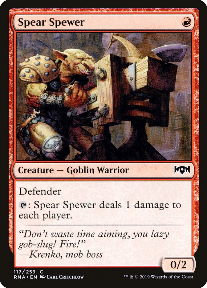 Spear Spewer [Ravnica Allegiance]